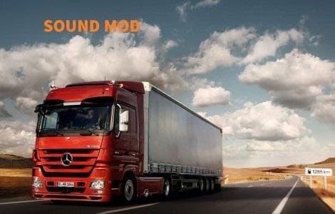 MB ACTROS SOUND PACK V1 – Sounds mod for Euro Truck Simulator 2