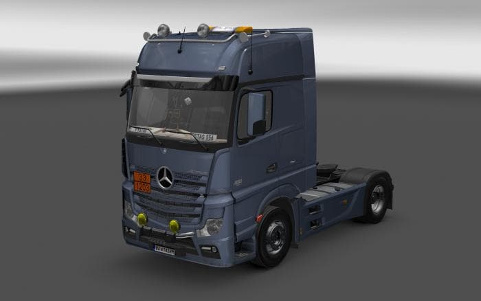MERCEDES ACTROS MP4 V6.0 – Parts mod for Euro Truck Simulator 2