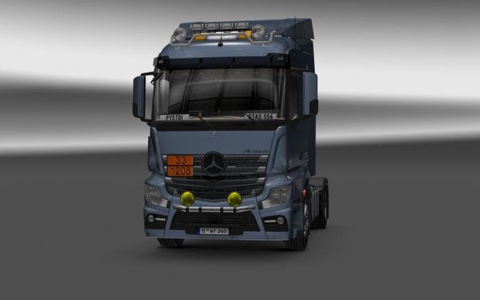 MERCEDES ACTROS MP4 V6.0 - ETS2 mods download – parts screenshot 2