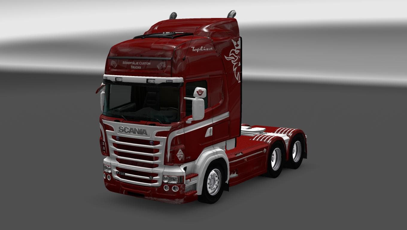 SCANIA RS RJL SÖDERTÄLJE SKIN – Skins mod for Euro Truck Simulator 2