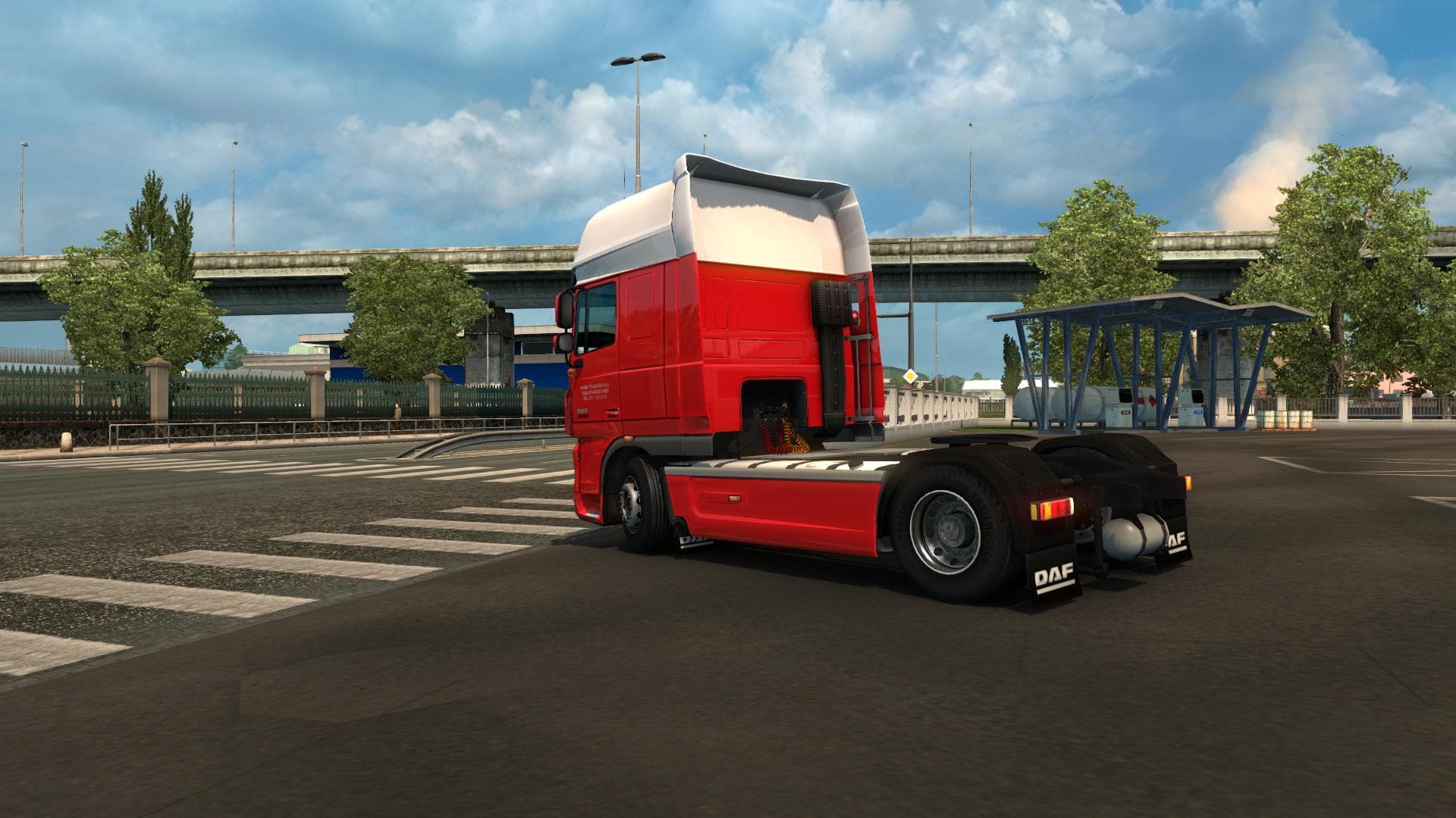 DAF 50KEDA - DOBBE TRANSPORT 1.22 - ETS2 mods download – skins screenshot 2