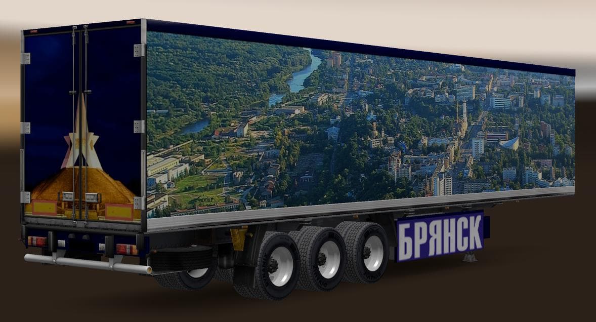 TRAILER PACK CITIES OF RUSSIA V3.1 – Trailers mod for Euro Truck Simulator 2