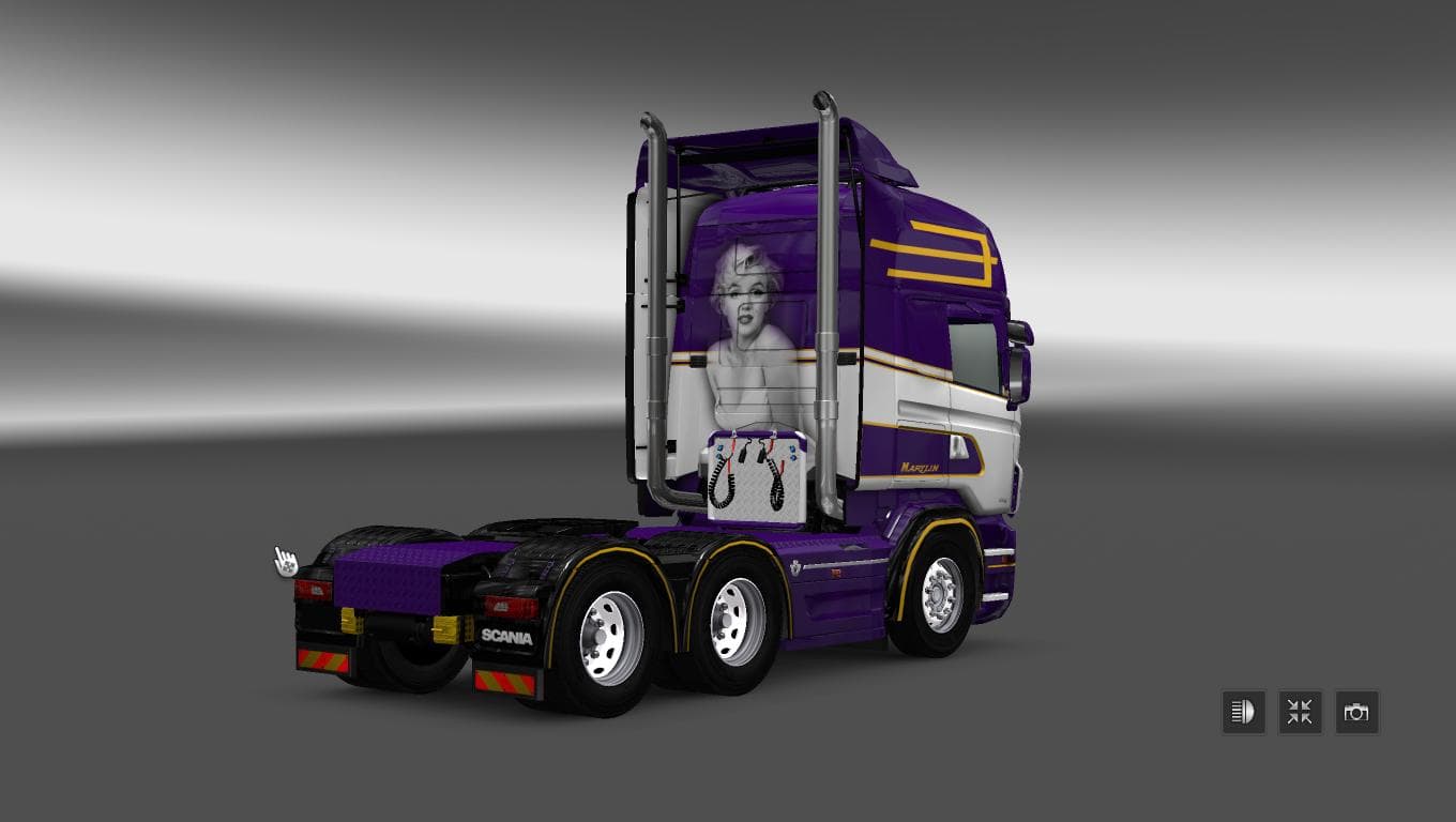 SCANIA RS RJL ANDERSEN SKIN - ETS2 mods download – skins screenshot 2