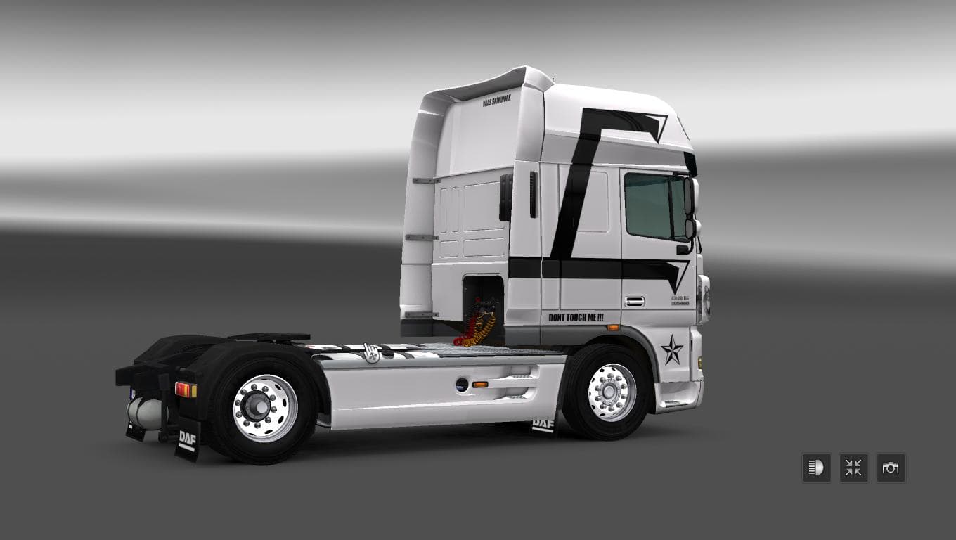 DAF XF BY 50KEDA HOLLAND SKIN - ETS2 mods download – skins screenshot 2
