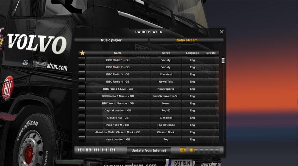 AWESOME RADIO V1.7 – Sounds mod for Euro Truck Simulator 2