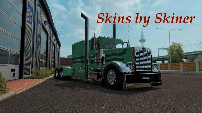 PETERBILT 389 A. J. LOPEZ TRUCKING SKIN – Skins mod for Euro Truck Simulator 2