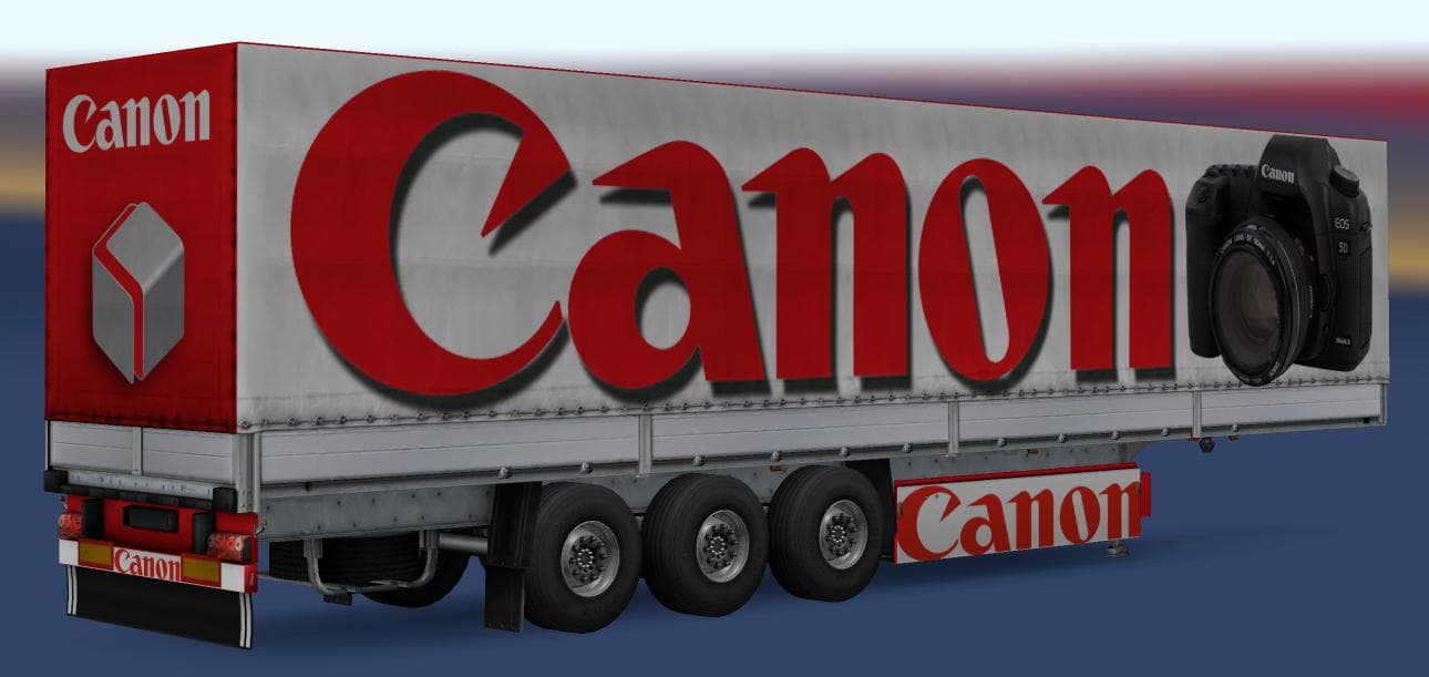 TRAILER PACK BRANDS COMPUTER & HOME TECHNICS V4.0 – Trailers mod for Euro Truck Simulator 2