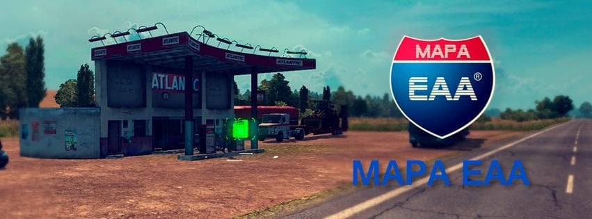 EAA MAP V3.1 – Maps mod for Euro Truck Simulator 2