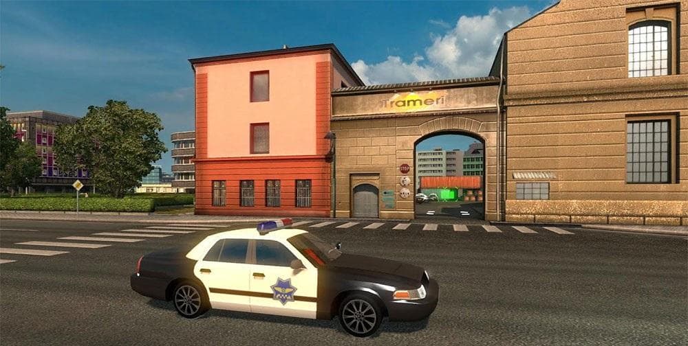 ATS COPS IN EUROPE – Other mod for Euro Truck Simulator 2