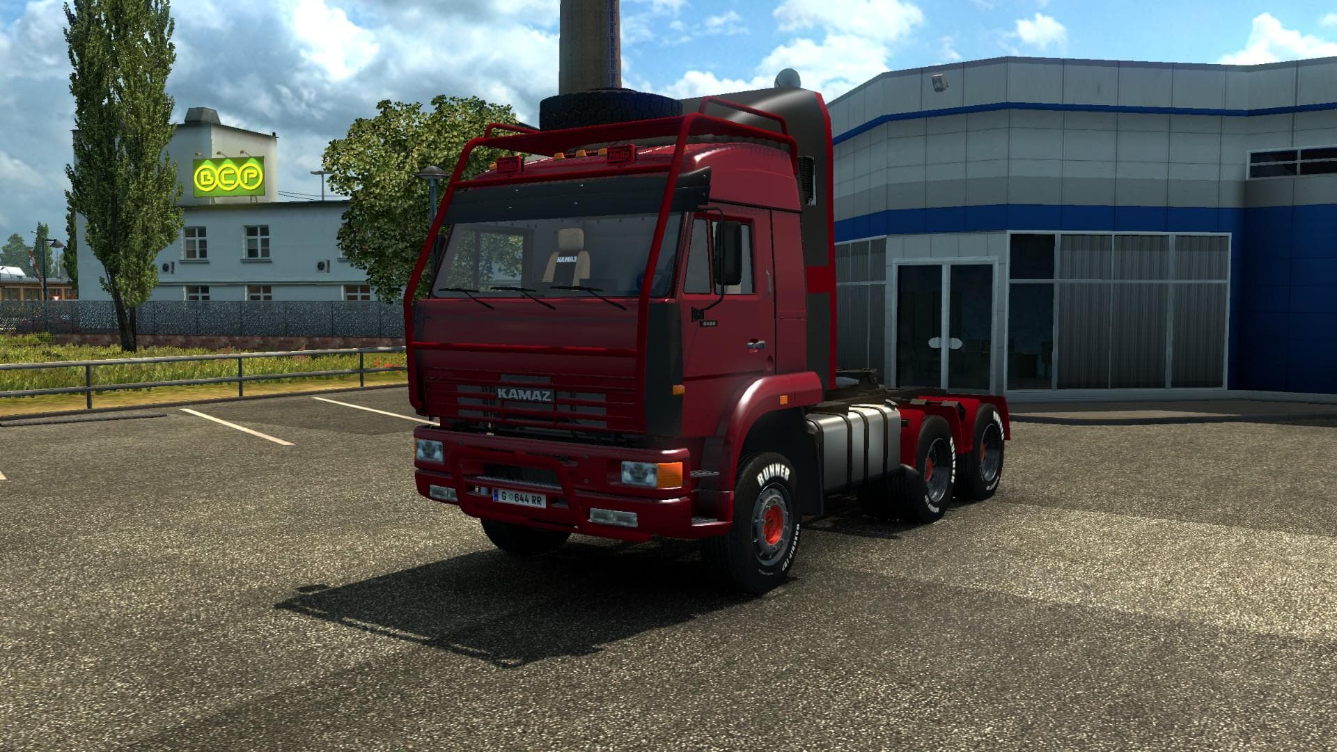 KAMAZ 6460 1.22 – Trucks mod for Euro Truck Simulator 2