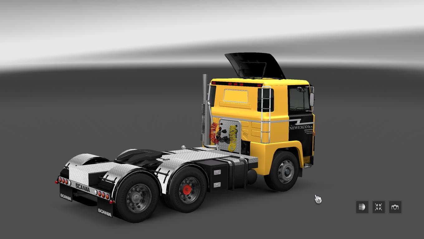 SCANIA 1-SERIES NEWEXCO B.V. SKIN - ETS2 mods download – skins screenshot 2