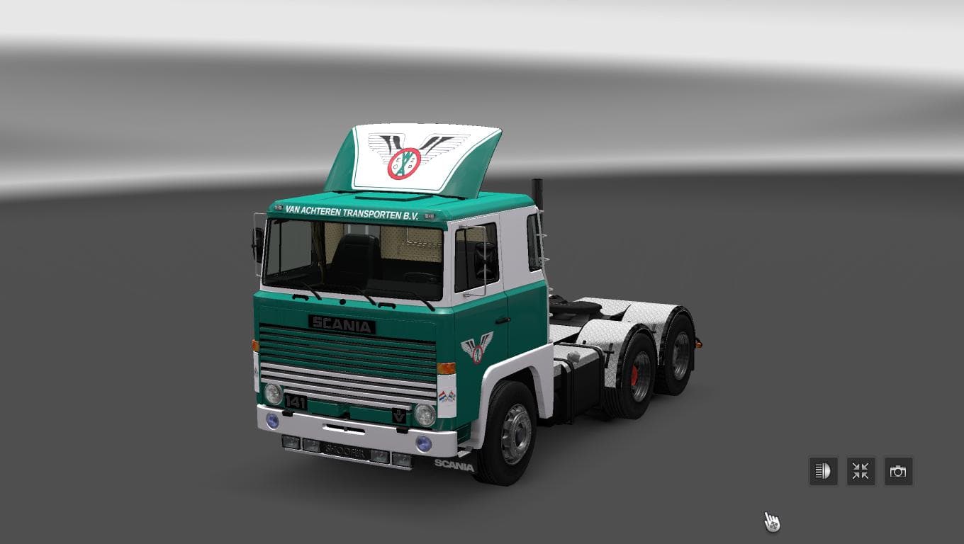SCANIA 1-SERIES VAN ACHTEREN TRANSPORT SKIN – Skins mod for Euro Truck Simulator 2