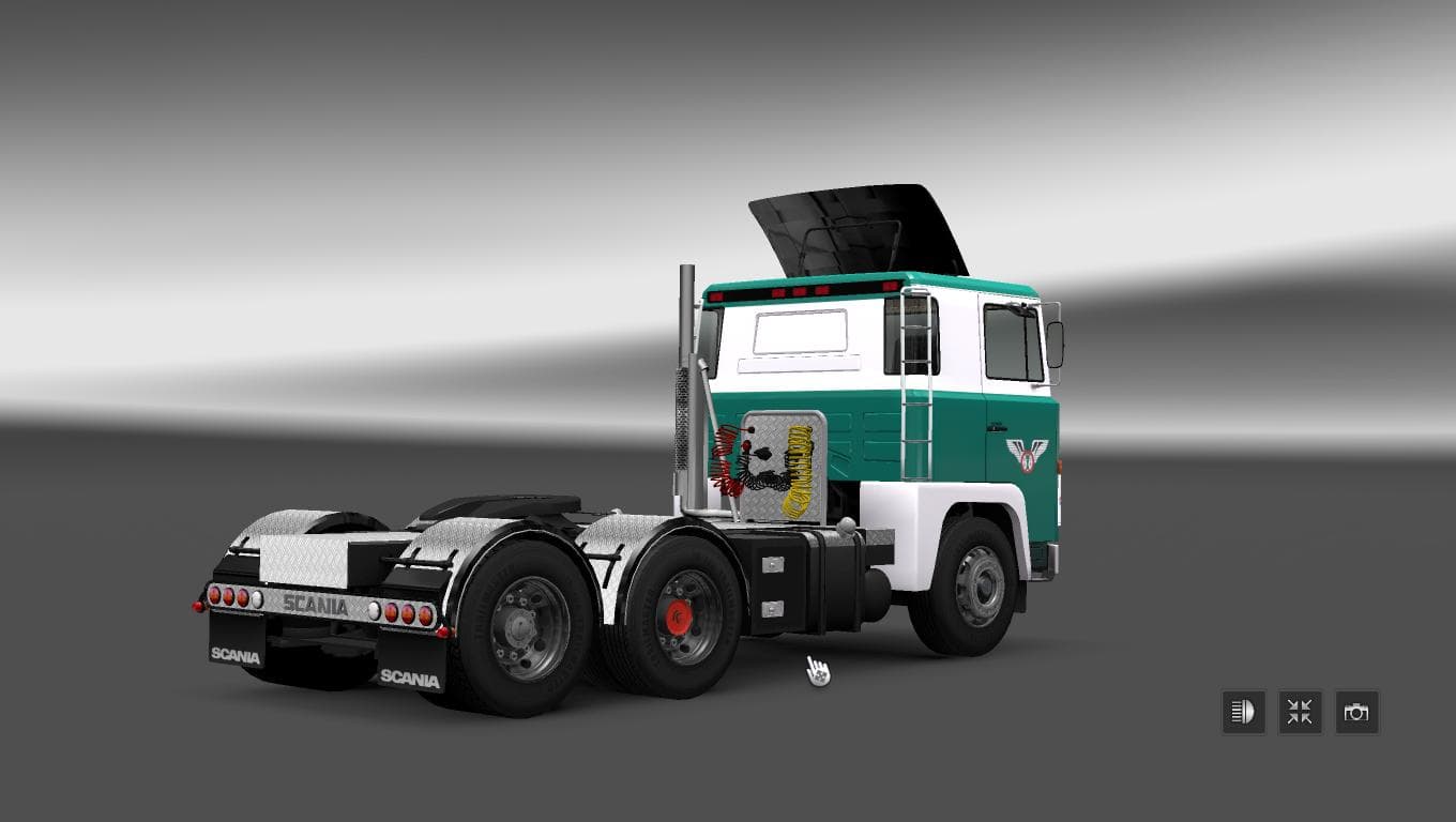 SCANIA 1-SERIES VAN ACHTEREN TRANSPORT SKIN - ETS2 mods download – skins screenshot 2