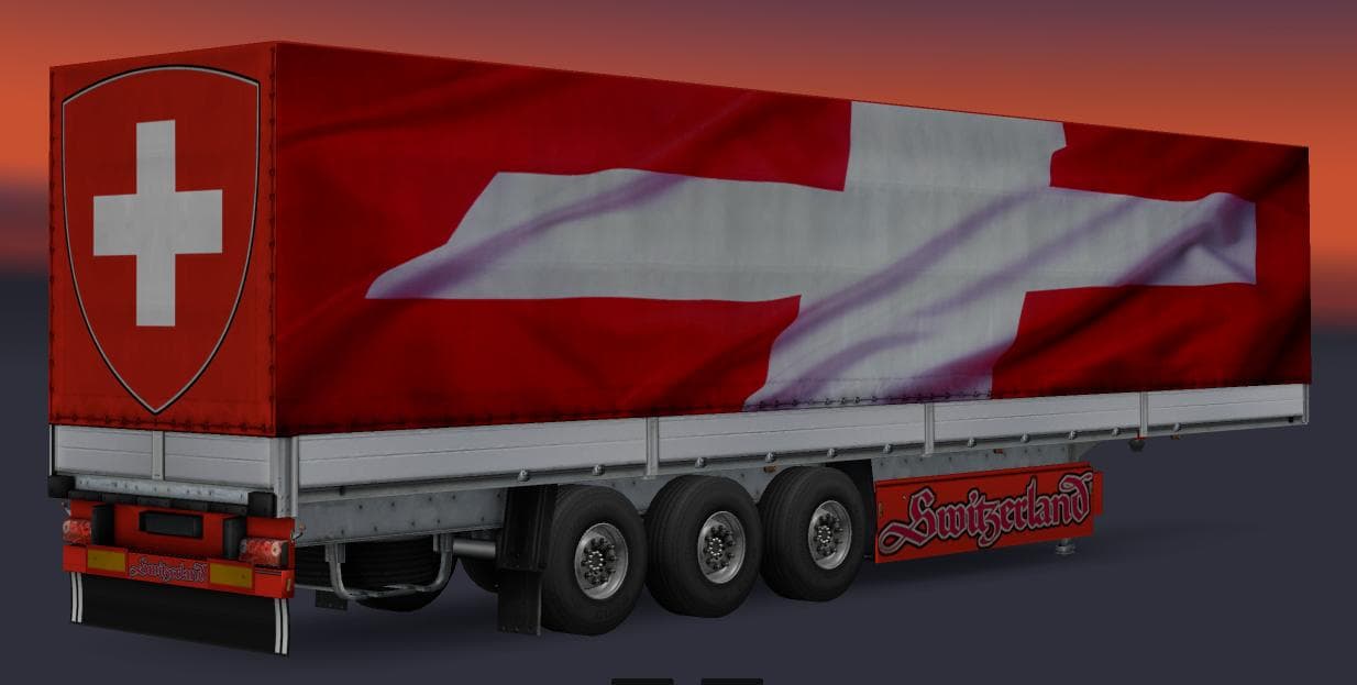 TRAILER PACK COUNTRIES OF THE WORLD V2.0 – Trailers mod for Euro Truck Simulator 2