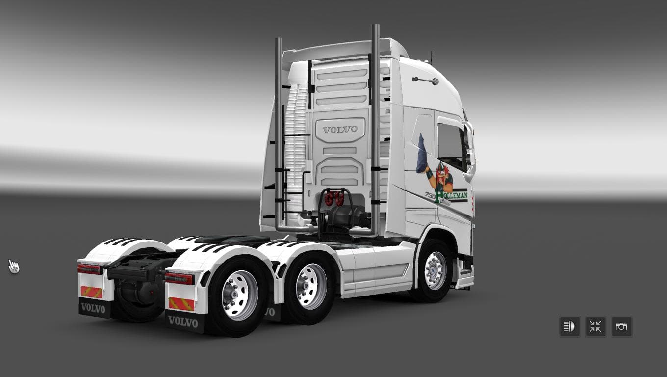 VOLVO FH 2013 BY OHAHA HOLLEMAN SKIN - ETS2 mods download – skins screenshot 2