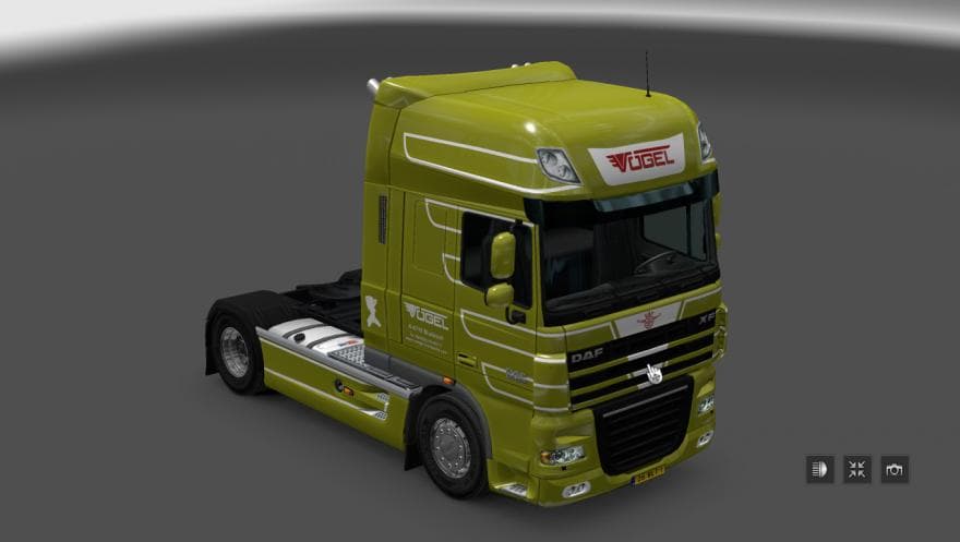 DAF XF 105 50K VOGEL TRANSPORT SKIN PACK - ETS2 mods download – skins screenshot 2