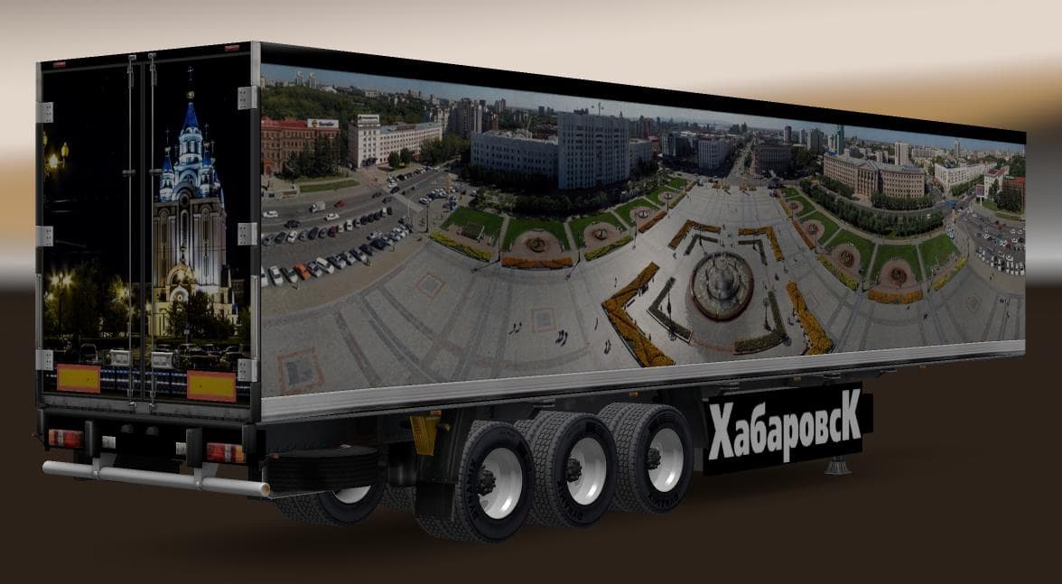 TRAILER PACK CITIES OF RUSSIA V3.2 – Trailers mod for Euro Truck Simulator 2