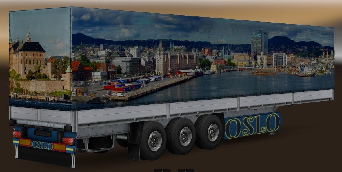 TRAILER PACK CAPITAL OF THE WORLD V4.0 – Trailers mod for Euro Truck Simulator 2