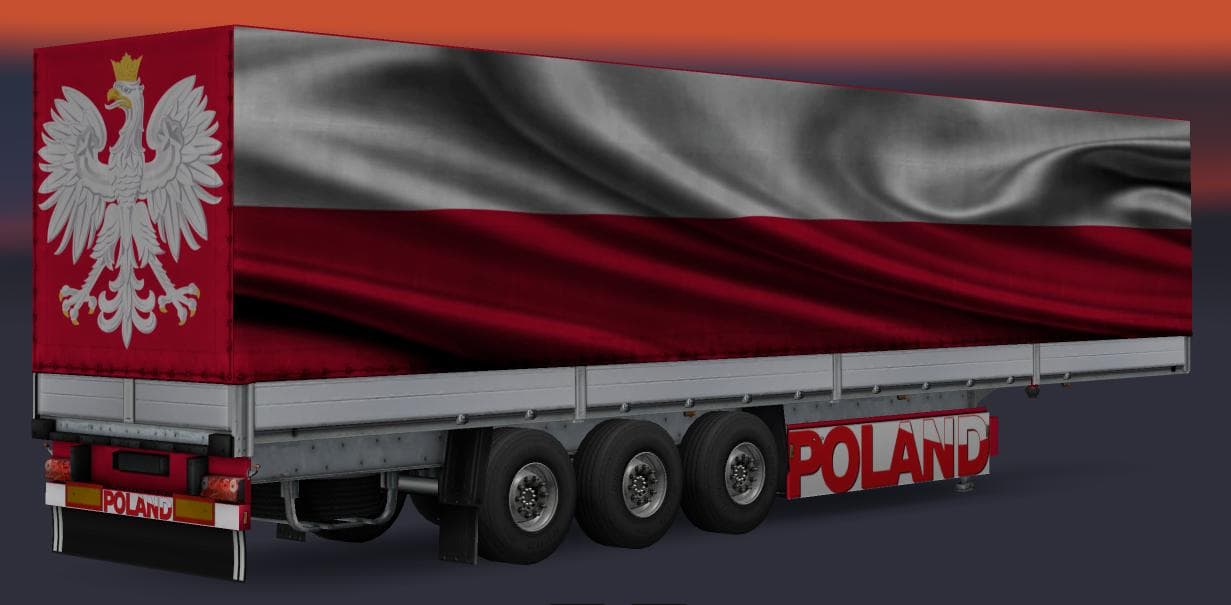 TRAILER PACK COUNTRIES OF THE WORLD V2.1 - ETS2 mods download – trailers screenshot 2