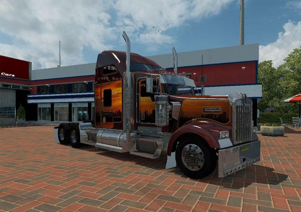KENWORTH W900 SCS FOR ETS2 CONVERT BY FREDDY JIMMINK – Trucks mod for Euro Truck Simulator 2