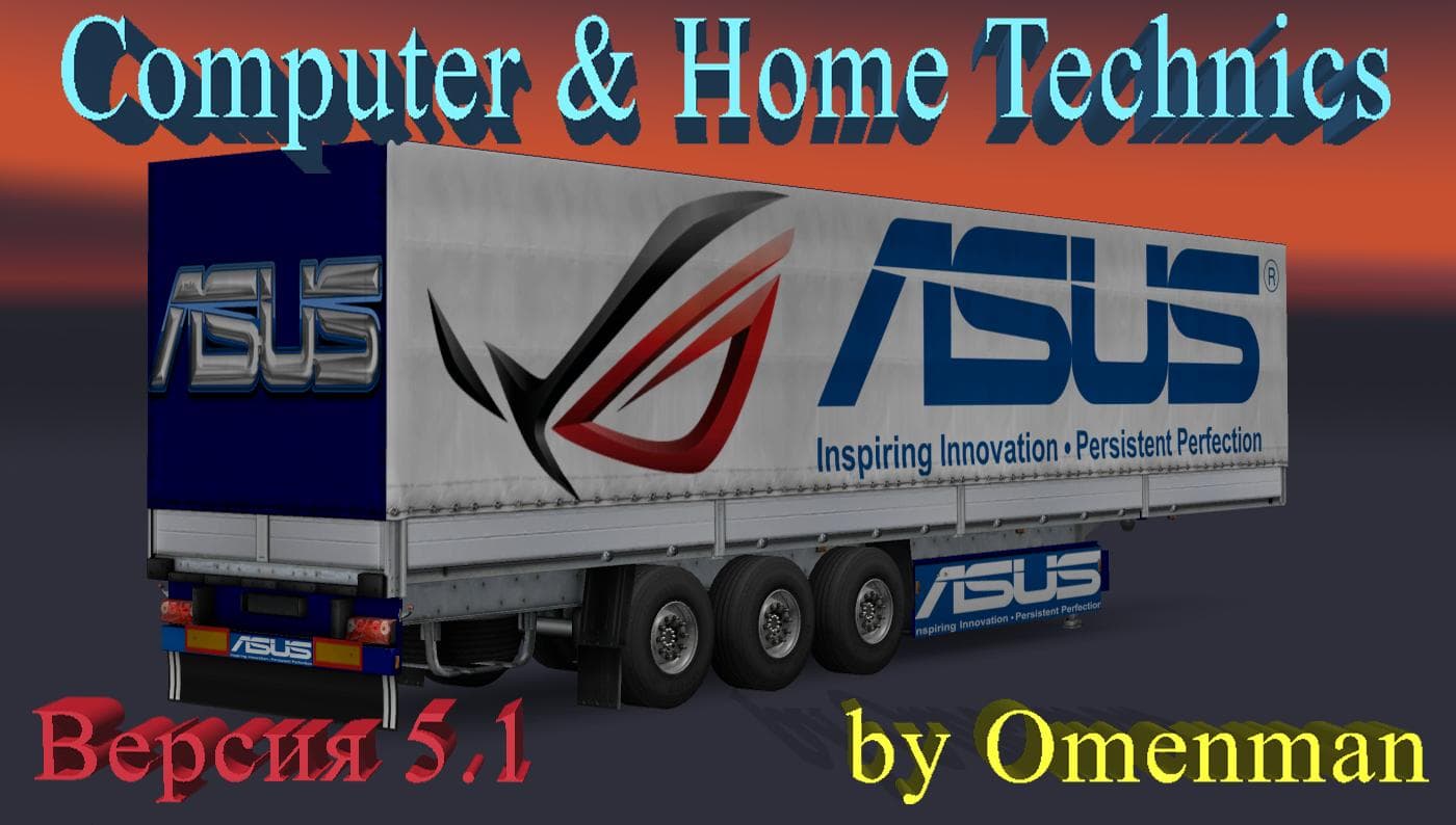 TRAILER PACK BY OMENMAN V1.2 – Trailers mod for Euro Truck Simulator 2