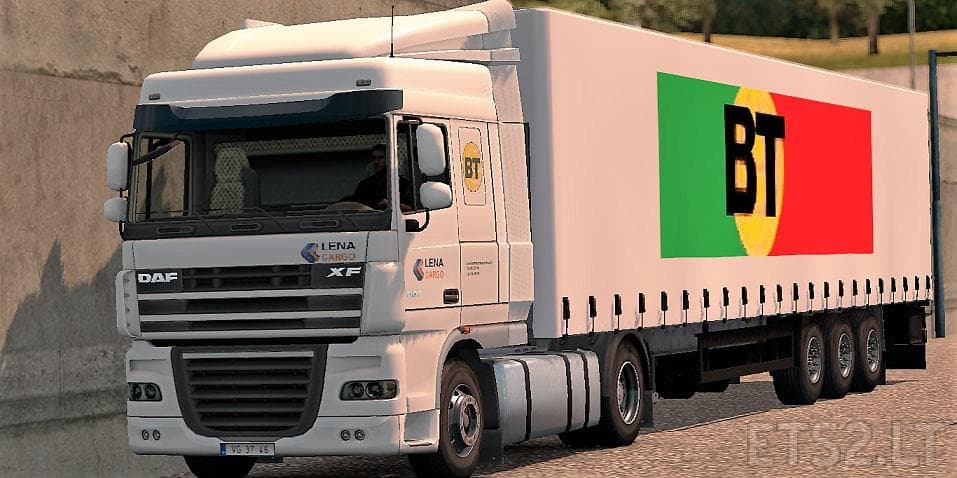 BARRINHO TRANSPORTES – COMBO PACK V1.0 – Trailers mod for Euro Truck Simulator 2