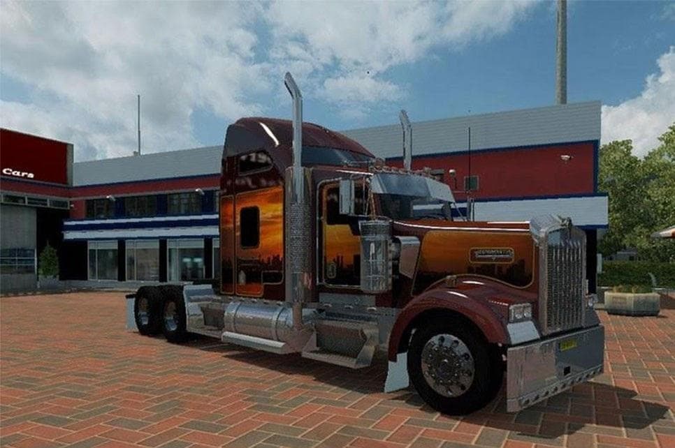 KENWORTH W900 FIXED V1.0 – Parts mod for Euro Truck Simulator 2