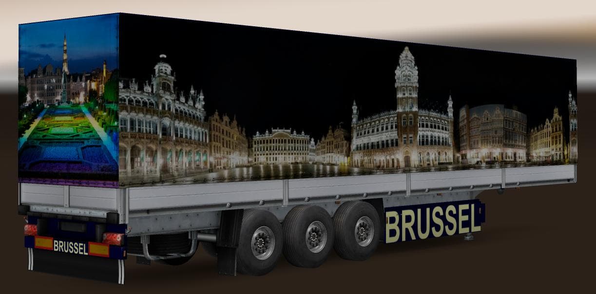 TRAILER PACK CAPITAL OF THE WORLD V4.2 – Trailers mod for Euro Truck Simulator 2