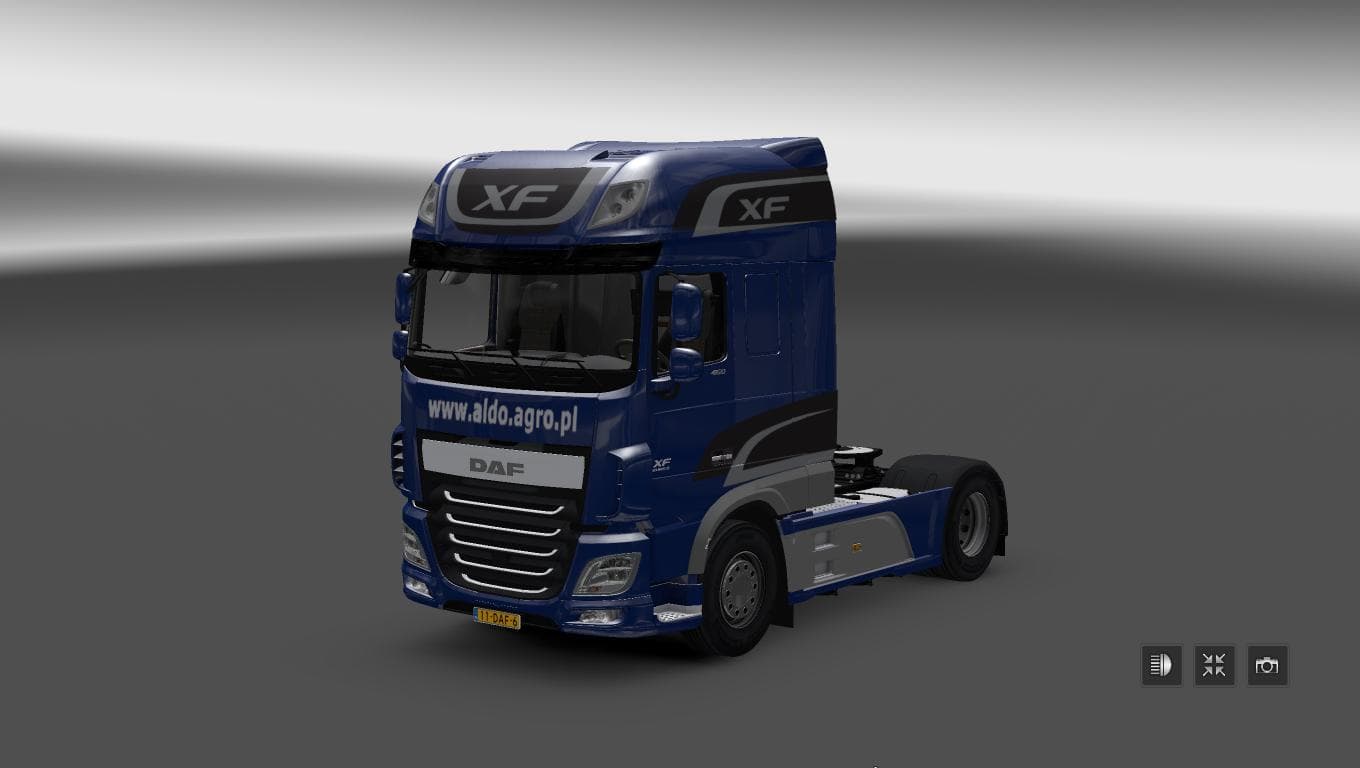 DAF XF 116 MEGAMOD 1.22 – Parts mod for Euro Truck Simulator 2