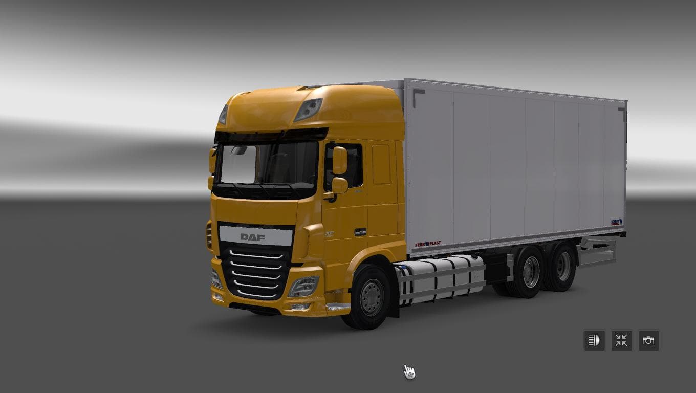 DAF XF 116 MEGAMOD 1.22 - ETS2 mods download – parts screenshot 2