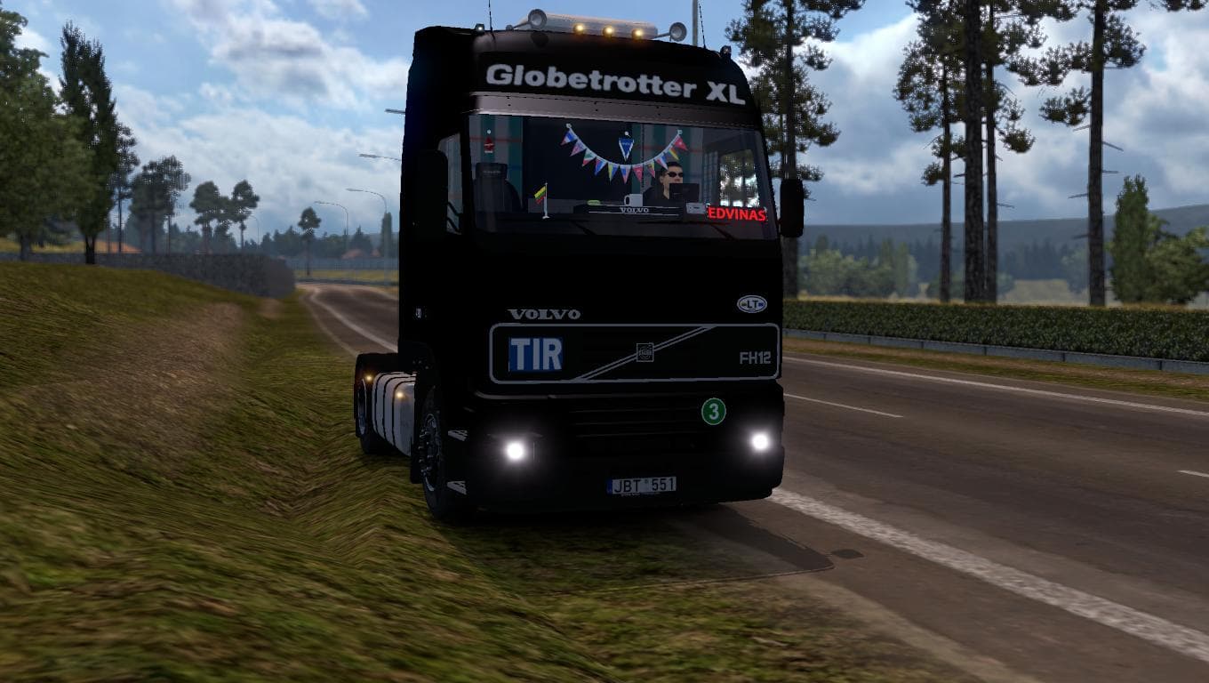 VOLVO FH12 420 1’S & KRONE – Parts mod for Euro Truck Simulator 2