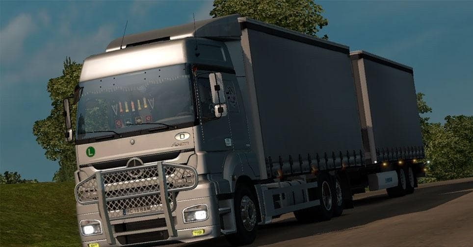 MERCEDES AXOR MEGAMOD 1.22.X – Parts mod for Euro Truck Simulator 2