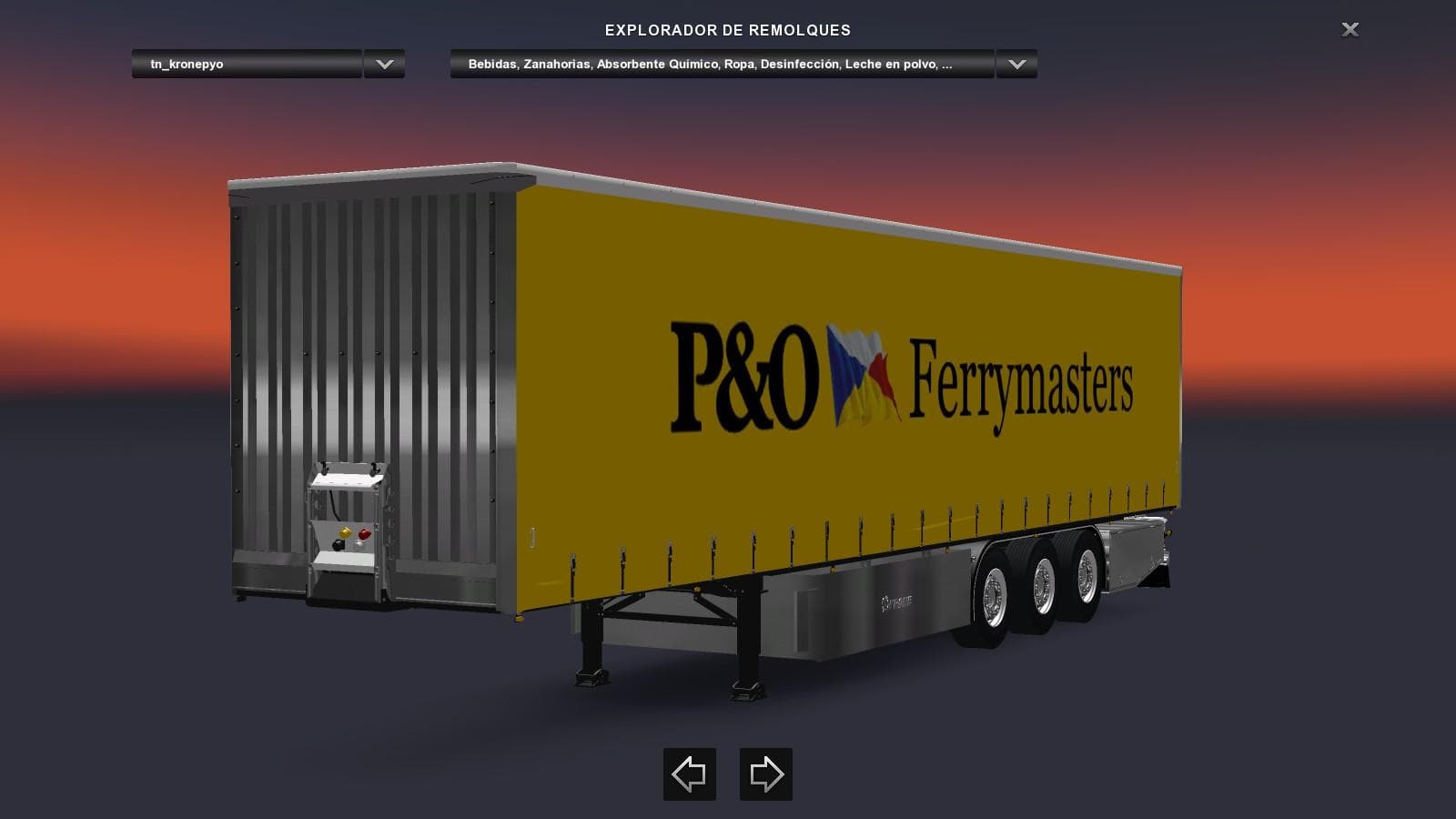 KRONE PROFILINER SDP27 – Trailers mod for Euro Truck Simulator 2