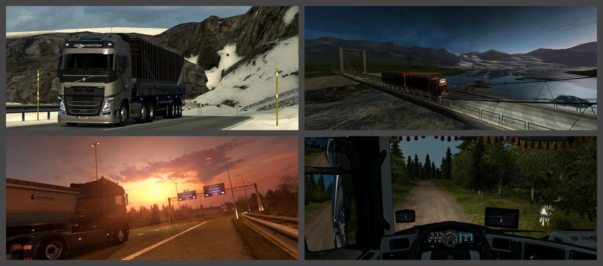 PROMODS V2.01 (UPD: 19.02.16) 1.22.X – Maps mod for Euro Truck Simulator 2