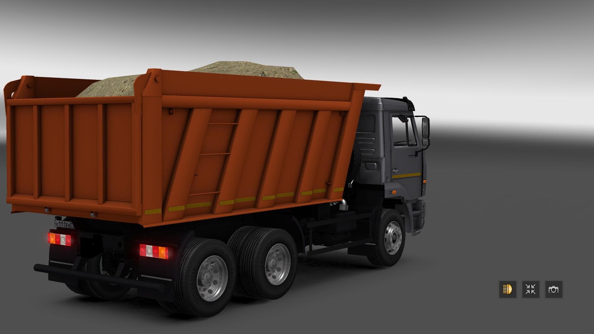 KAMAZ 6520 + CZAP 1.22.X - ETS2 mods download – trucks screenshot 2