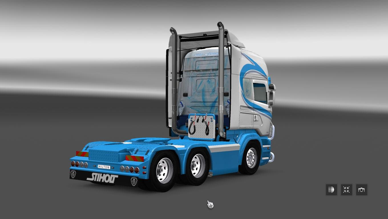 SCANIA RS RJL HARRISON SKIN - ETS2 mods download – skins screenshot 2