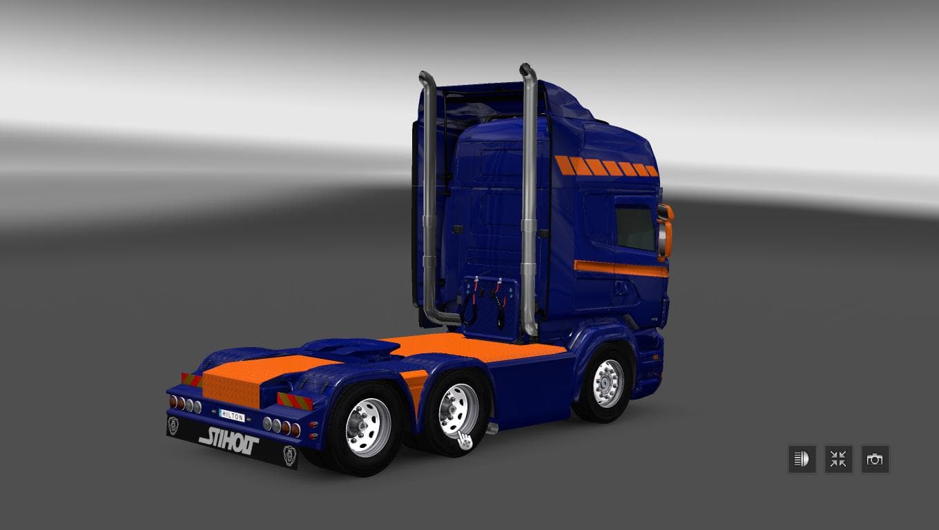 SCANIA RS RJL EIDSETER A/S SKIN - ETS2 mods download – skins screenshot 2