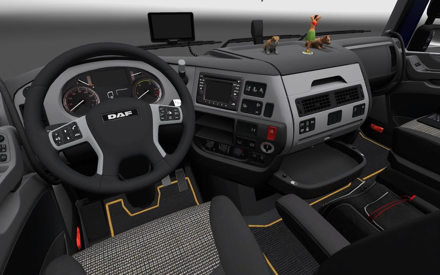 DAF XF EURO 6 INTERIOR – Other mod for Euro Truck Simulator 2