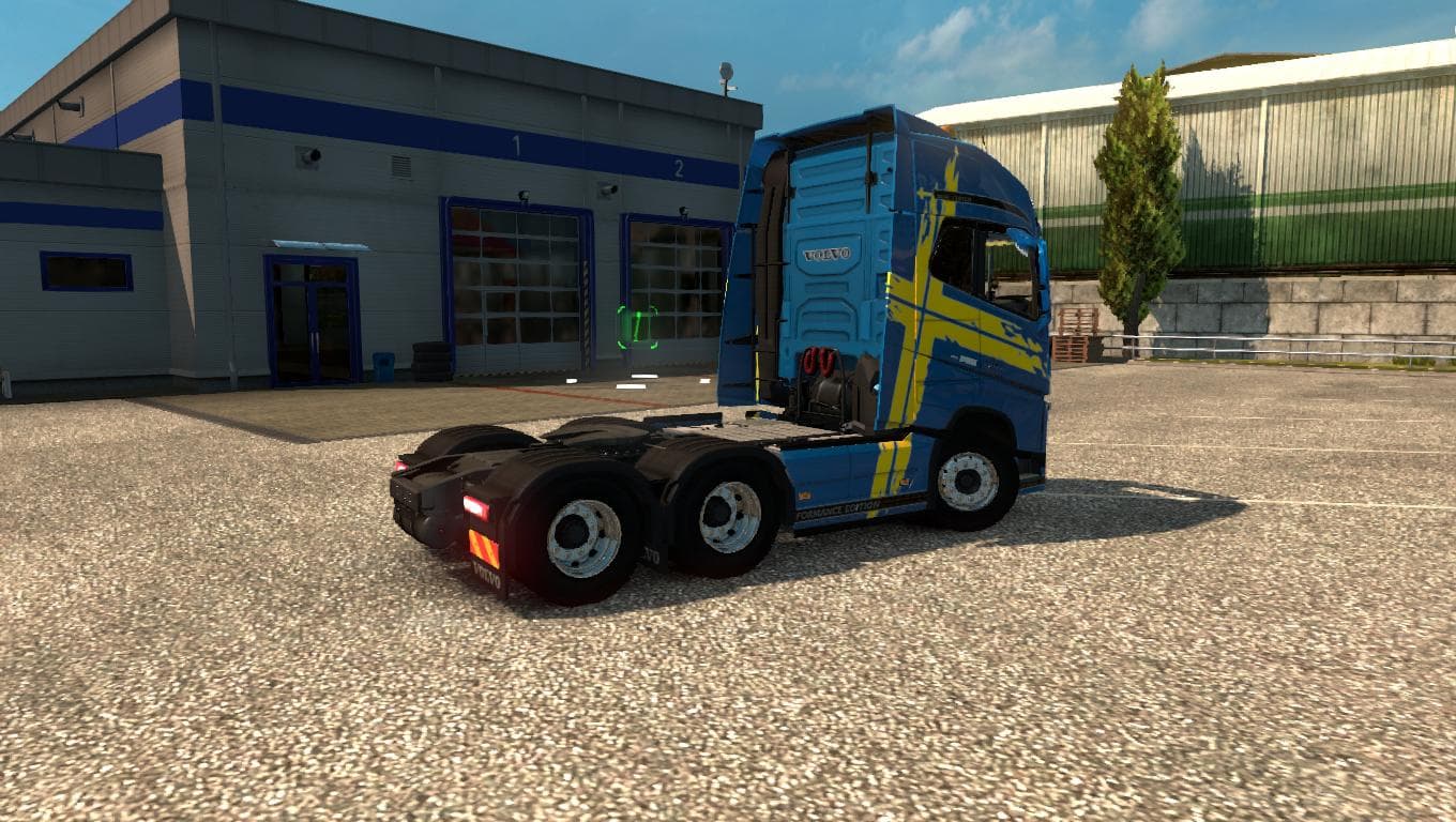 VOLVO FH 2012 PERFOMANCE EDITION SKIN - ETS2 mods download – skins screenshot 2