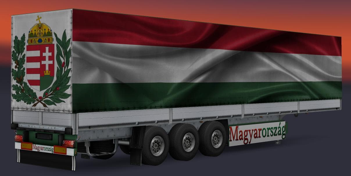 TRAILER PACK COUNTRIES OF THE WORLD V2.4 – Trailers mod for Euro Truck Simulator 2
