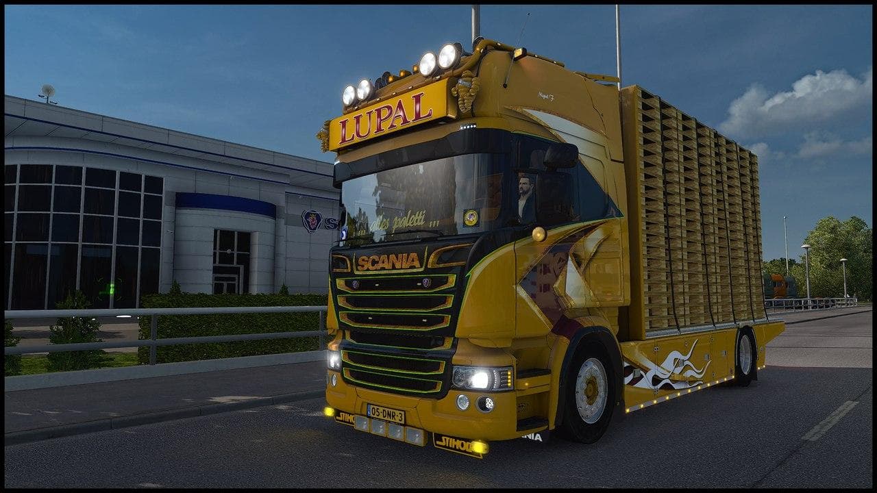 SCANIA LUPAL 1.22.X - ETS2 mods download – trucks screenshot 2