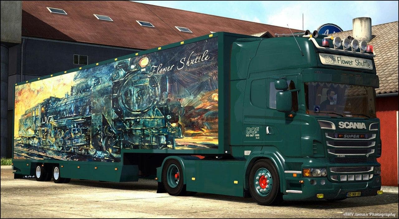 SCANIA DQF 1.22.X – Trucks mod for Euro Truck Simulator 2