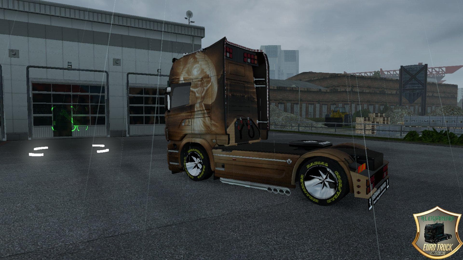 SCANIA R SWEN PRINCESS SKIN 1.22.X - ETS2 mods download – skins screenshot 2