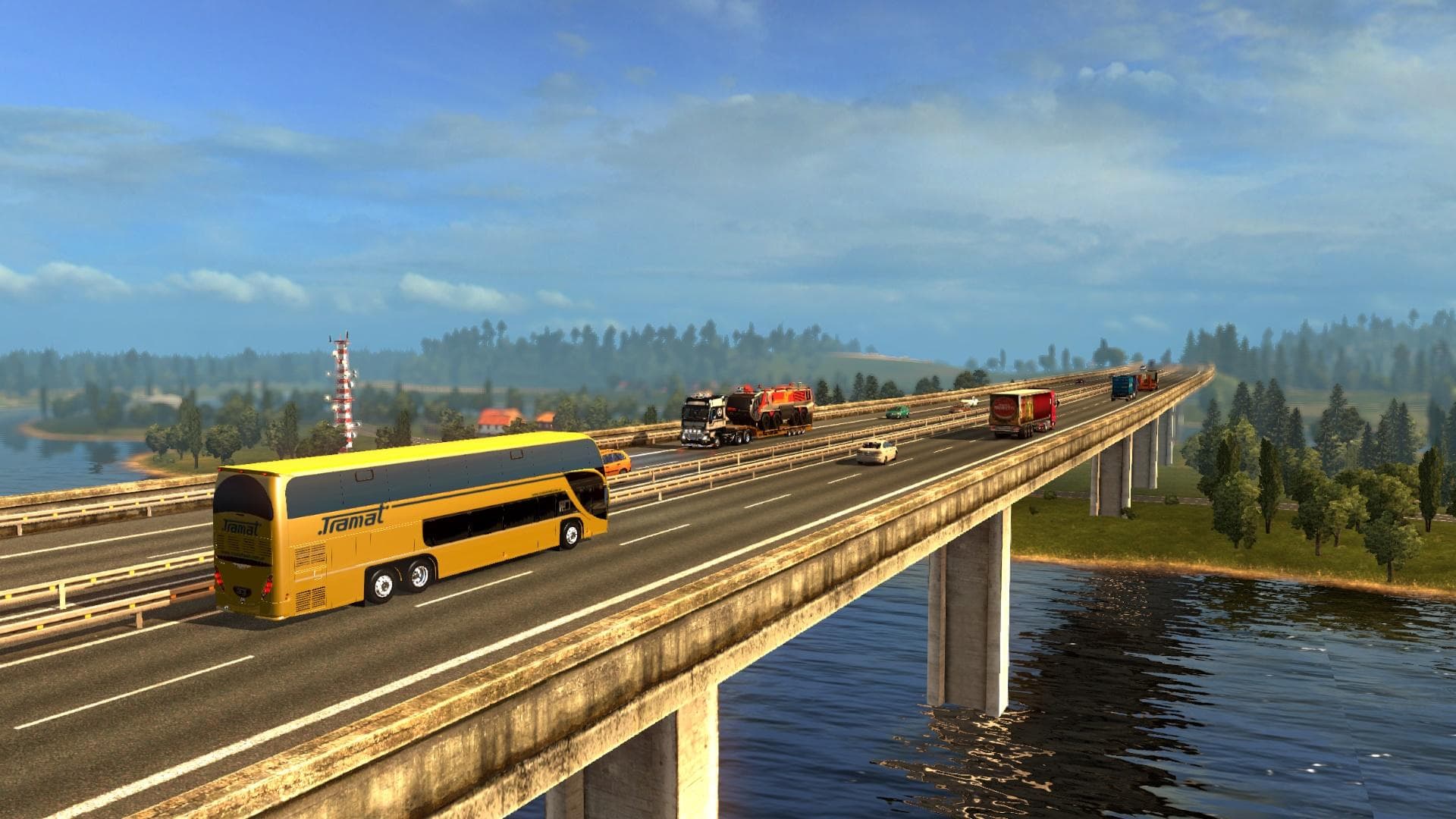 TRAFFIC MOD 5.2.0 BY D.B CREATION DEV TEAM – Other mod for Euro Truck Simulator 2