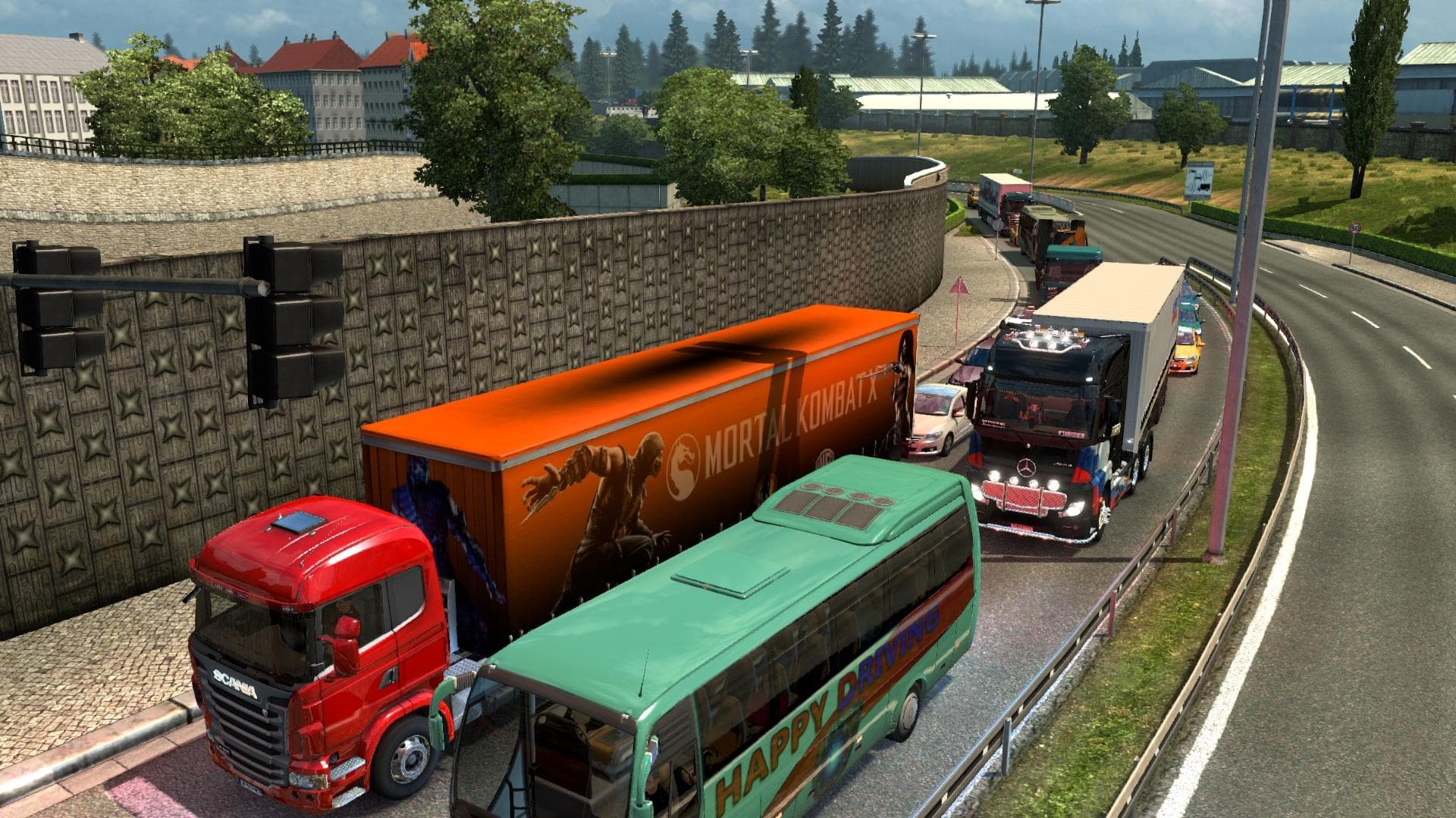 TRAFFIC MOD 5.2.0 BY D.B CREATION DEV TEAM - ETS2 mods download – other screenshot 2