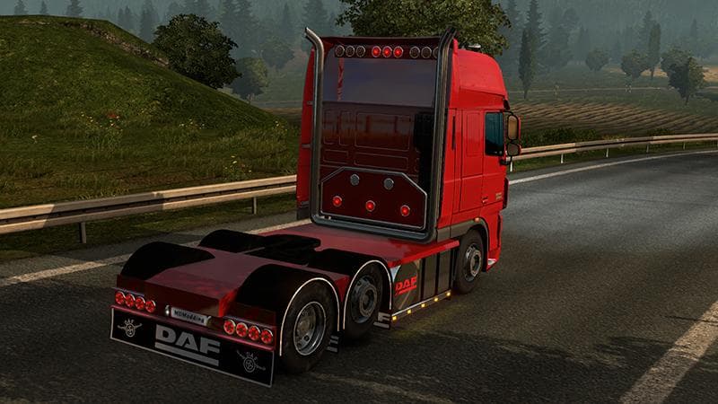 CHASSIS CUSTOM DAF 50 KEDA 1.22 – Parts mod for Euro Truck Simulator 2