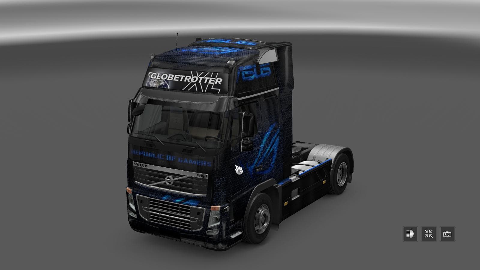 VOLVO FH 16 ASUS SKIN - ETS2 mods download – skins screenshot 2