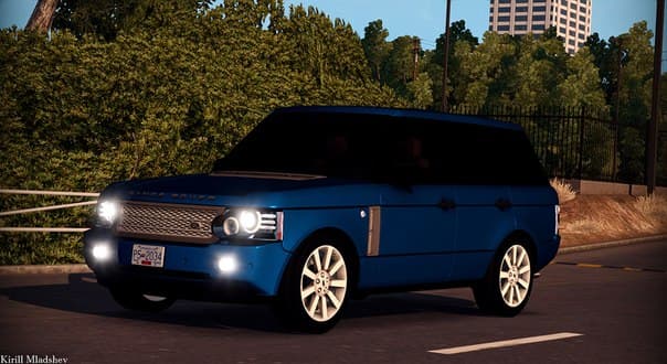 Range Rover Supercharged 2008 – Parts mod for Euro Truck Simulator 2