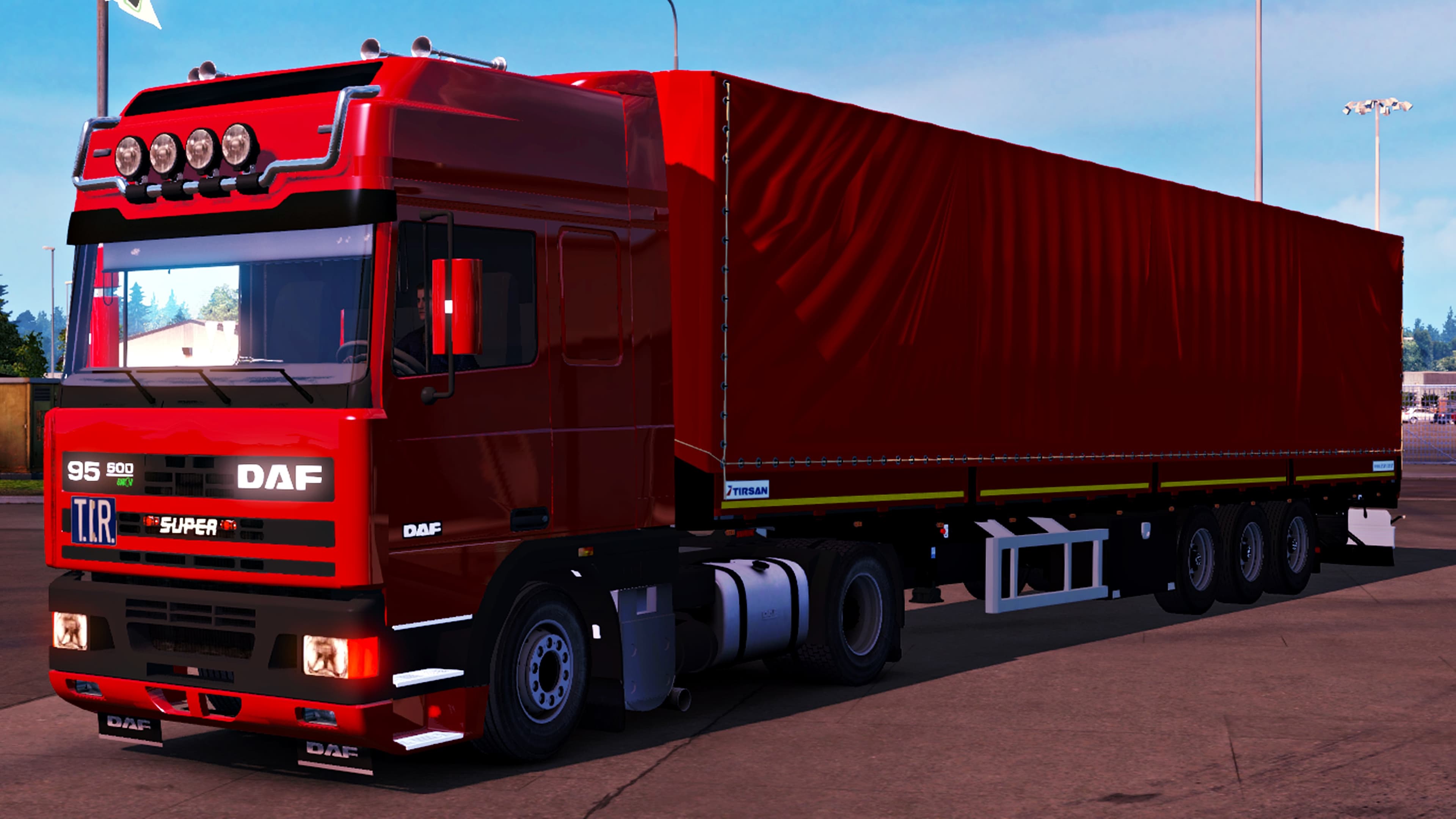 Tirsan Standalone Trailer & Trailer Wheel – Trailers mod for Euro Truck Simulator 2