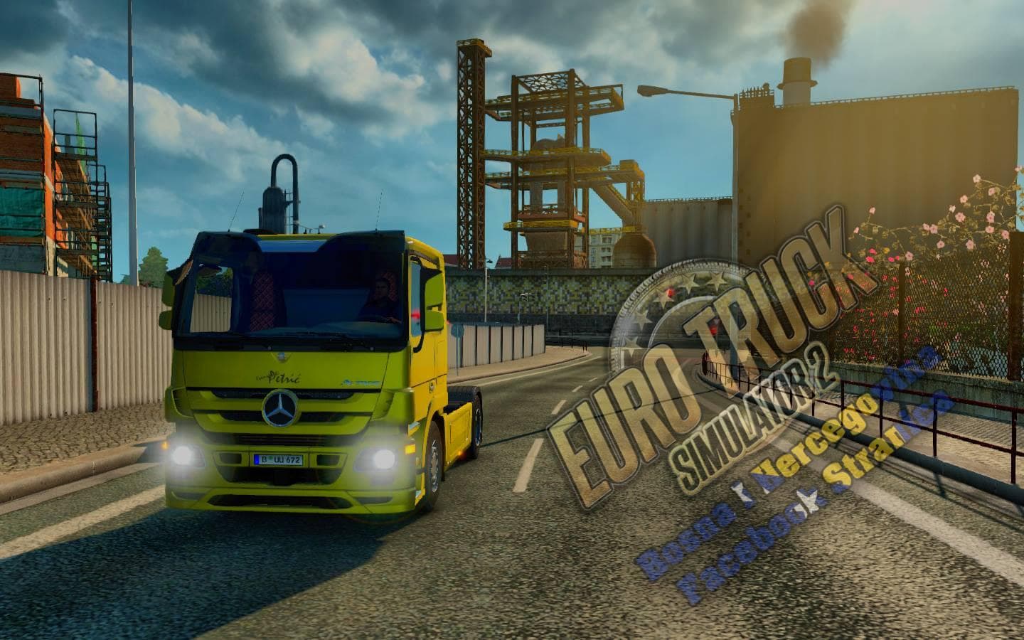 MERCEDES MP3 LOW ROOF SLEEPER PETRIC SKIN V1.0 – Skins mod for Euro Truck Simulator 2
